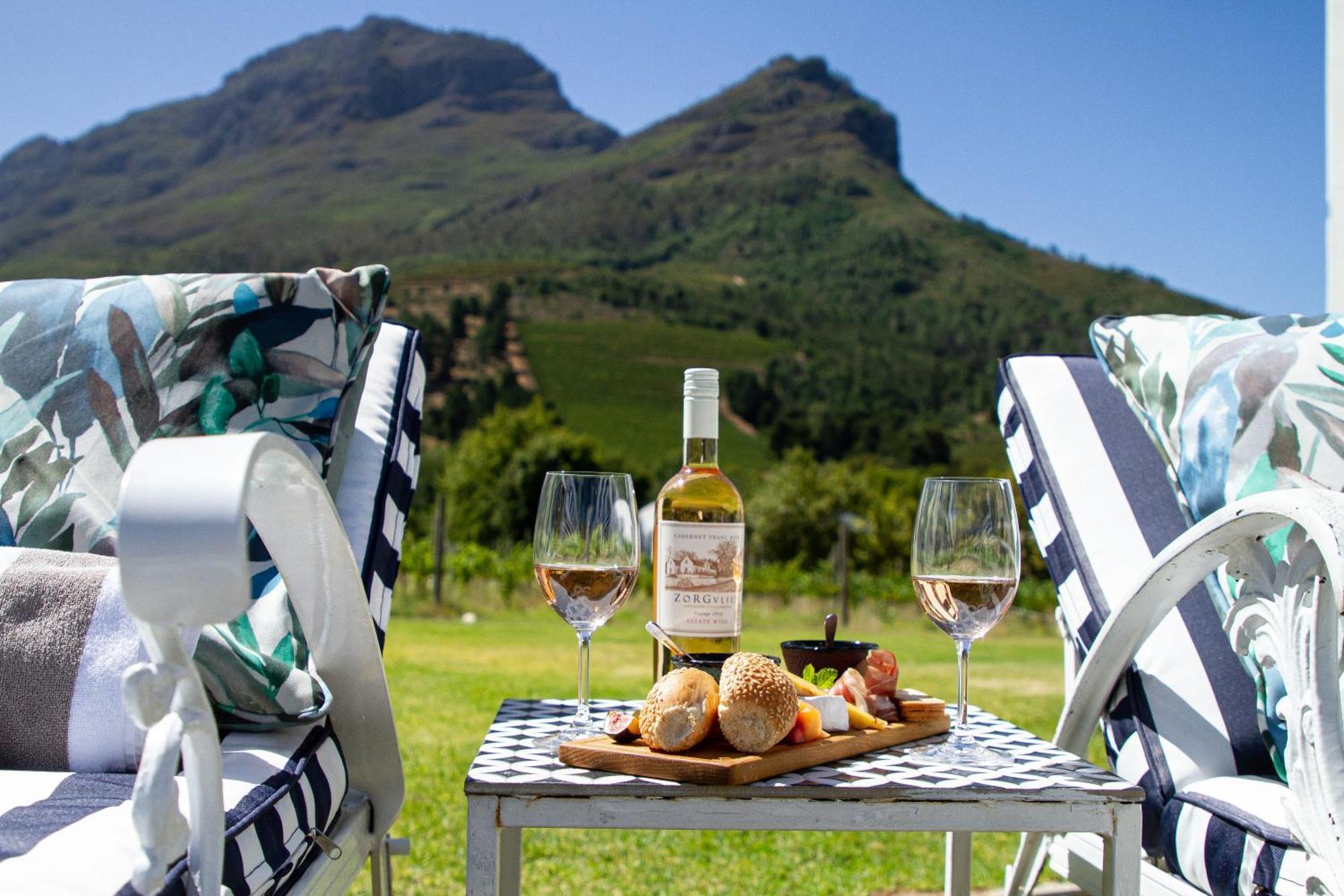 Zorgvliet Wines Country Lodge Стелленбос Экстерьер фото